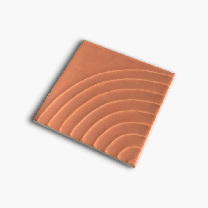 Foto del rivestimento Papaya Reel Matt della collezione FLOW di Keradom.