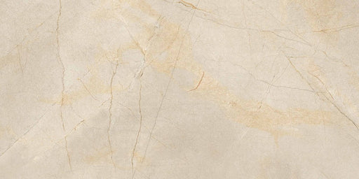 dettaglio piastrella in gres porcellanato effetto pietra naturale della collezione la geoteca nella colorazione Marfil di gardenia orchidea 60x120