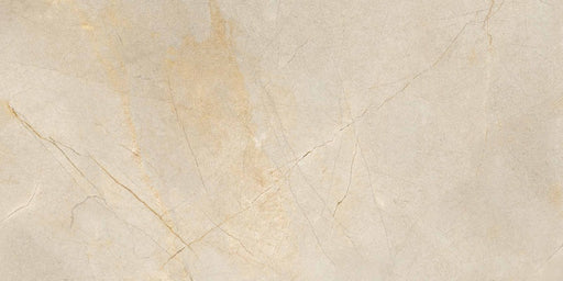 dettaglio piastrella in gres porcellanato effetto pietra naturale della collezione la geoteca nella colorazione Marfil di gardenia orchidea 60x120