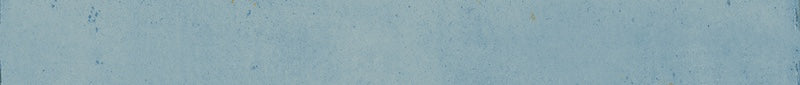 Dettaglio piastrella per pavimento e rivestimento in gres porcellanato effetto mattoncino opaco 4.8x45 cm della collezione Graffiti, colore Sky di Ceramica Rondine