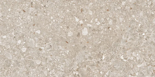 Piastrella in gres porcellanato effetto marmetta della collezione Gravelux di Ceramica Rondine, formato 30x60 cm, colore Beige