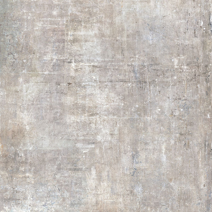 Piastrella per pavimento e rivestimento in gres porcellanato effetto cemento opaco 120x120 cm della collezione Murales, colore Grey di Ceramica Rondine.