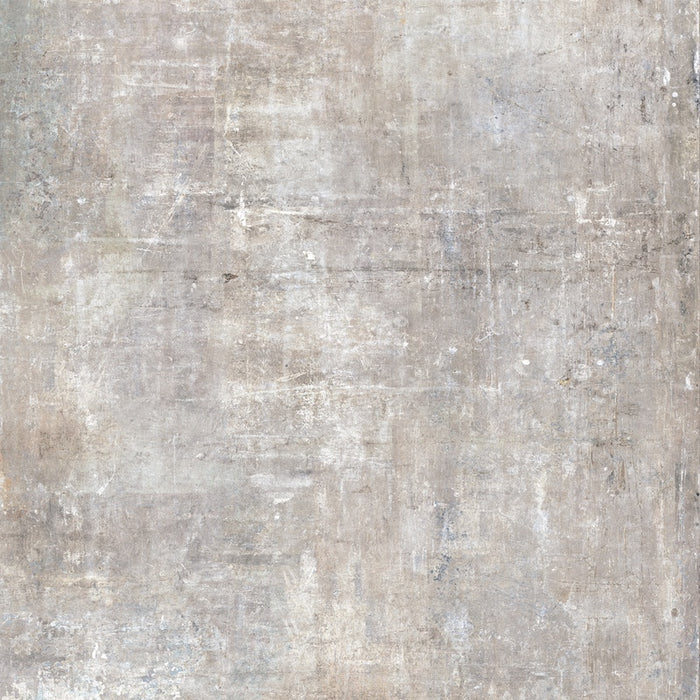 Piastrella per pavimento e rivestimento in gres porcellanato effetto cemento Lucido 120x120 cm della collezione Murales, colore Grey di Ceramica Rondine.