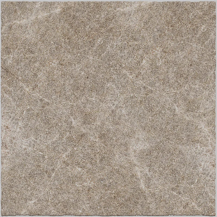 Piastrella Gaia di Savoia Italia in gres porcellanato effetto pietra 60x60 cm con bordo irregolare anticato per pavimenti rustici