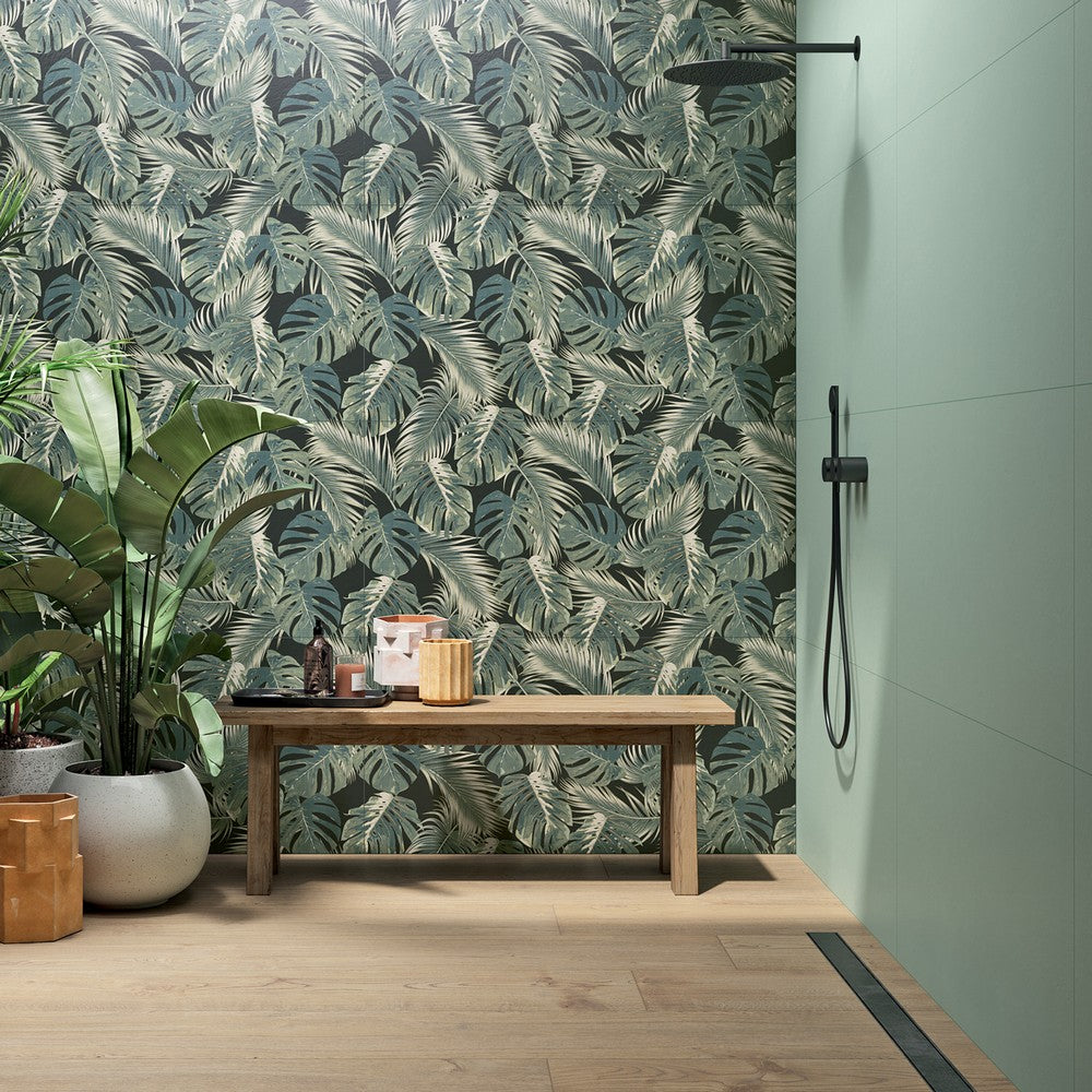 Plaid In Flanella Douceur D'Intérieur Nelia 125x150 Cm – Verde Salvia, Tinta Unita Goffrata