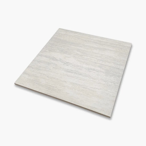 pavimento in gres porcellanato effetto travertino 33x33, stock outlet al miglior prezzo, grigio opaco