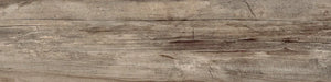 Piastrella per pavimento esterno in gres porcellanato effetto legno rovere della collezione Hard & Soft di Ceramica Rondine, formato 15x61 cm, colore Hard Ash