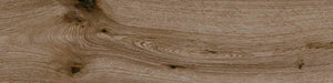Piastrella per pavimento esterno in gres porcellanato effetto legno rovere della collezione Hard & Soft di Ceramica Rondine, formato 15x61 cm, colore Hard Brown
