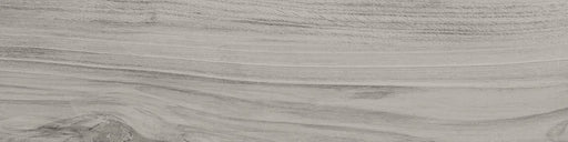 Piastrella per pavimento esterno in gres porcellanato effetto legno rovere della collezione Hard & Soft di Ceramica Rondine, formato 15x61 cm, colore Hard Grey