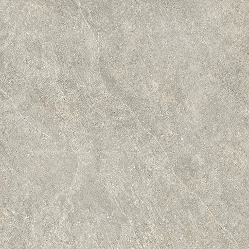 Piastrella Dolomia Grey di Herberia Ceramiche in gres porcellanato effetto pietra 60x60 cm per pavimenti e rivestimenti contemporanei.