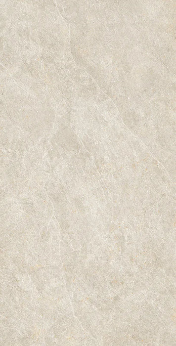 Piastrella Dolomia Ivory di Herberia Ceramiche in gres porcellanato effetto pietra 60x120 cm per pavimenti e rivestimenti contemporanei.