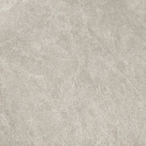 Piastrella Dolomia Grey di Herberia Ceramiche in gres porcellanato effetto pietra 90x90 cm per pavimenti e rivestimenti contemporanei.