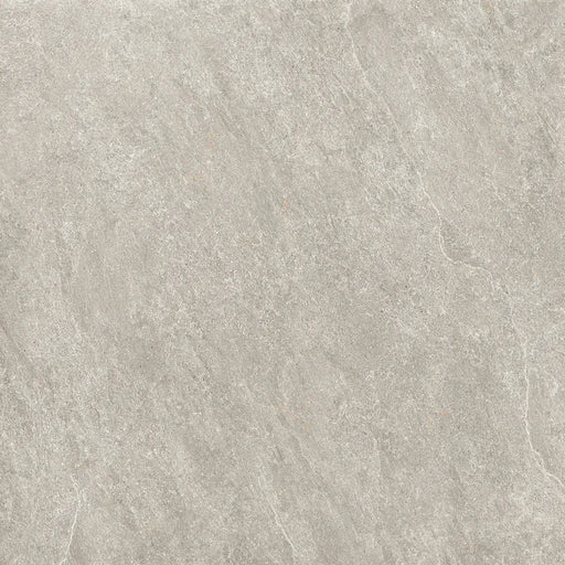 Piastrella Dolomia Grey di Herberia Ceramiche in gres porcellanato effetto pietra 90x90 cm per pavimenti e rivestimenti contemporanei.
