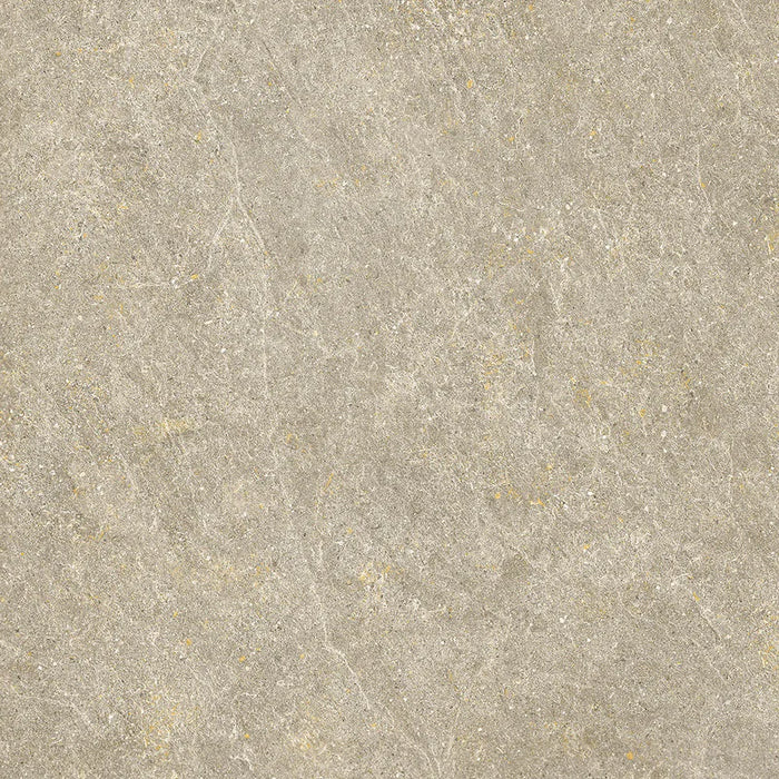 Piastrella Dolomia Taupe di Herberia Ceramiche in gres porcellanato effetto pietra 60x60 cm per pavimenti e rivestimenti esterni contemporanei.