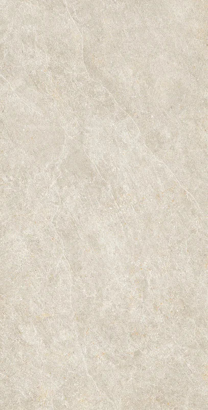 Piastrella Dolomia Ivory di Herberia Ceramiche in gres porcellanato effetto pietra 60x120 cm per pavimenti e rivestimenti esterni contemporanei.
