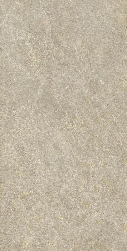 Piastrella Dolomia Taupe di Herberia Ceramiche in gres porcellanato effetto pietra 60x120 cm per pavimenti e rivestimenti esterni contemporanei.
