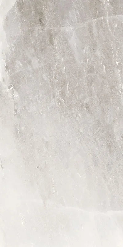 Piastrella in gres porcellanato effetto marmo naturale della collezione Himalaya di Ceramica Rondine, formato 60x120 cm, colore Light Grey