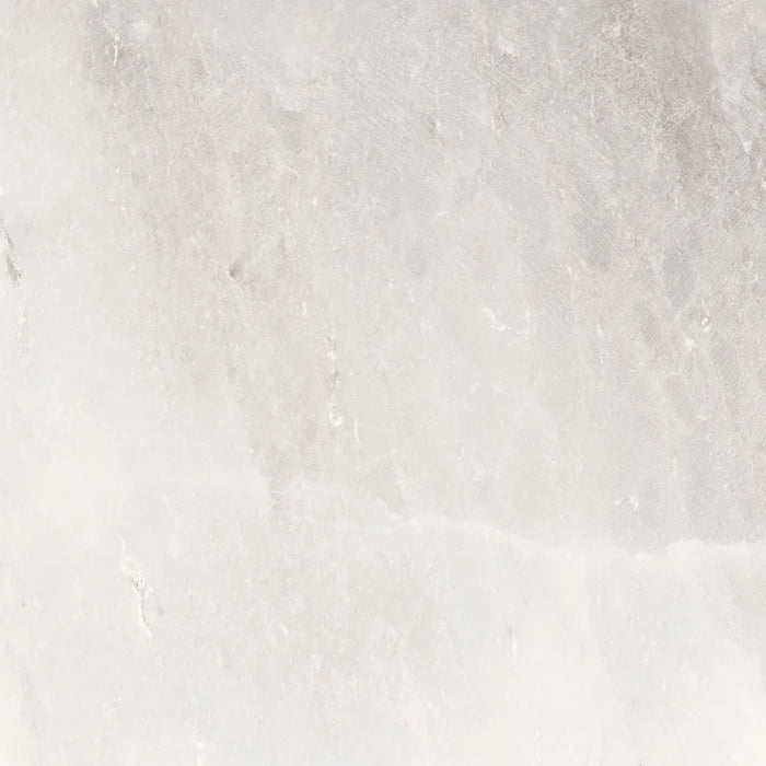 Piastrella in gres porcellanato effetto marmo levigato lucido della collezione Himalaya di Ceramica Rondine, formato 60x60 cm, colore Light Grey