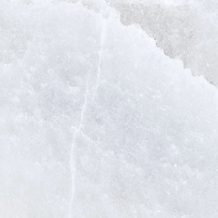 Piastrella in gres porcellanato effetto marmo levigato lucido della collezione Himalaya di Ceramica Rondine, formato 60x60 cm, colore White