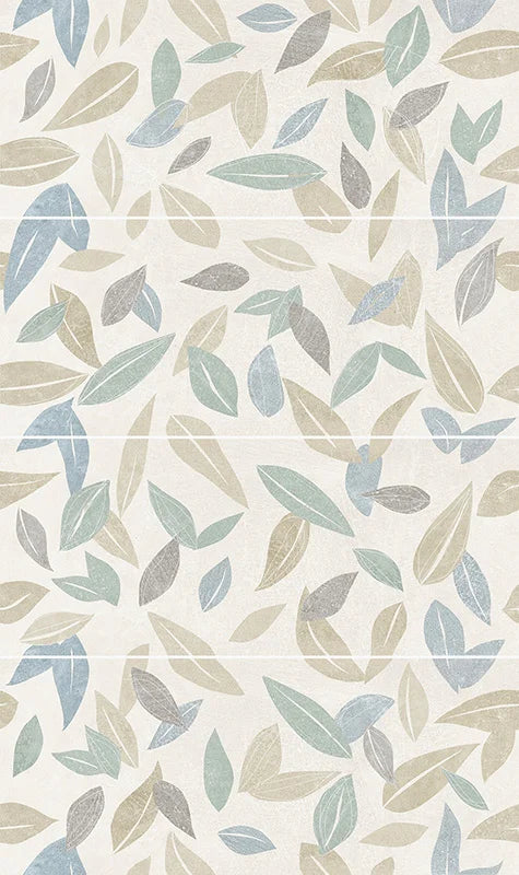 Rivestimento in bicottura effetto carta da parati, Decoro Foliage 25x60 cm di Herberia, collezione Roma Wall