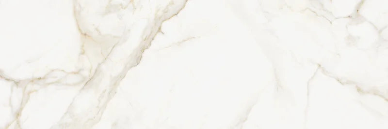 piastrella Calacatta Gold della collezione Select di Herberia Ceramiche in formato 33x100