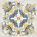 Piastrelle multicolor Decoro Vietri 34x34 di Herberia Ceramiche, serie Cotti d'Italia. Un mix cromatico vivace in gres porcellanato per pavimenti originali e rivestimenti d'impatto creativo.