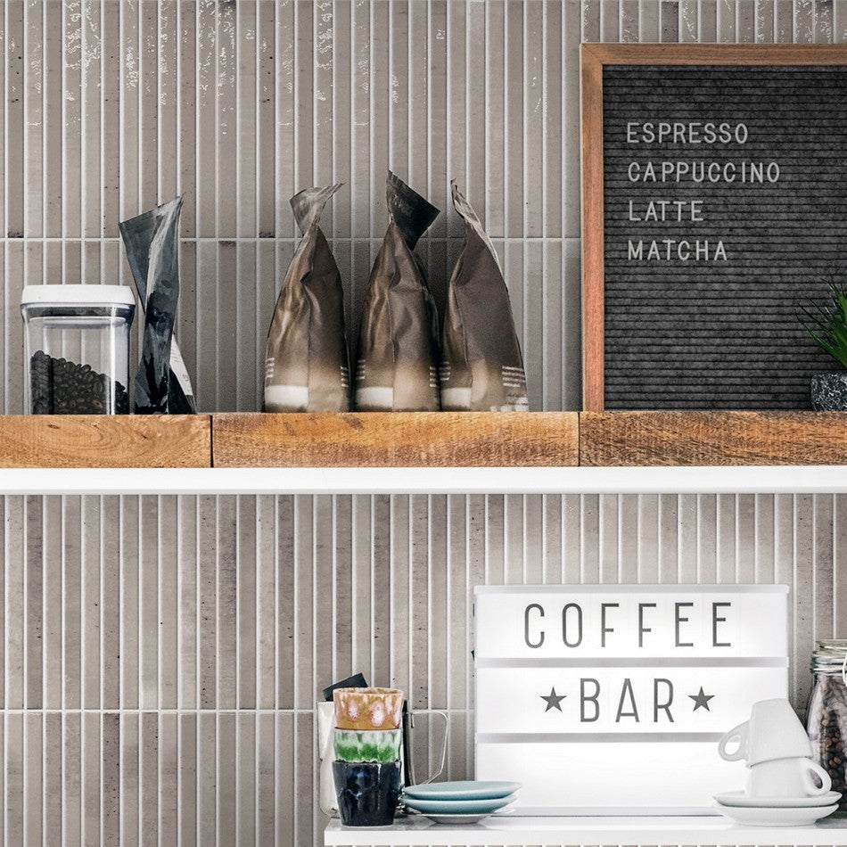Keradom Home KitKat Ash Gres Porcellanato Smaltato Lucido — MatericaSHOP