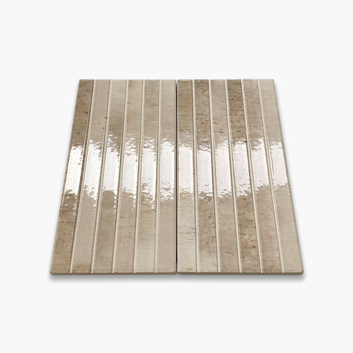 Foto Piastrella da rivestimento in gres porcellanato serie Home di Self Style Keradom, colore Honey formato 12.5x25