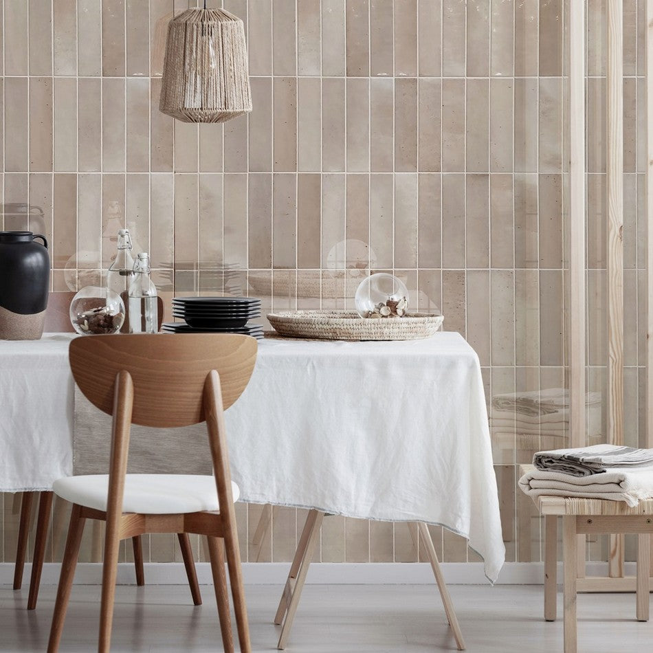 Keradom Home Brick Honey Gres Porcellanato Smaltato Lucido — MatericaSHOP