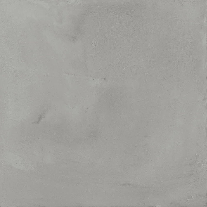 Dettaglio Piastrella da pavimento e rivestimento in gres porcellanato serie Terra.Art di Marca Corona, effetto cemento, formato 20x20 cm, Colore Sabbia