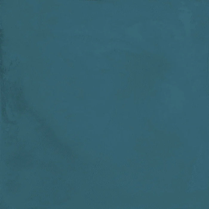 Dettaglio Piastrella da pavimento e rivestimento in gres porcellanato serie Terra.Art di Marca Corona, effetto cemento, formato 20x20 cm, Colore Oceano