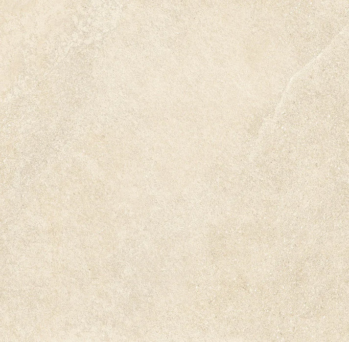 Piastrella ArkiStone Vanilla di Idea Ceramica in gres porcellanato effetto pietra 60x60 cm per pavimenti e rivestimenti contemporanei