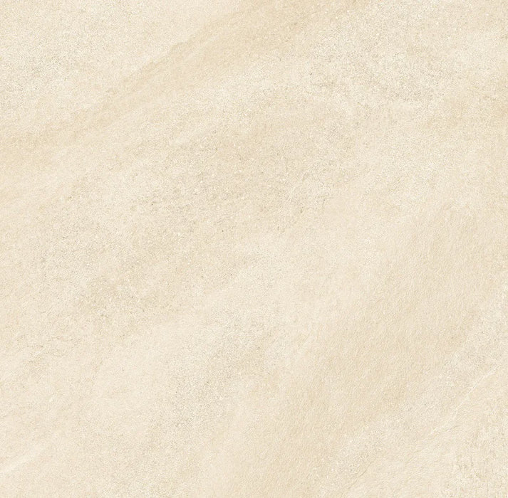 Piastrella ArkiStone Vanilla di Idea Ceramica in gres porcellanato effetto pietra 60x60 cm per pavimenti e rivestimenti contemporanei