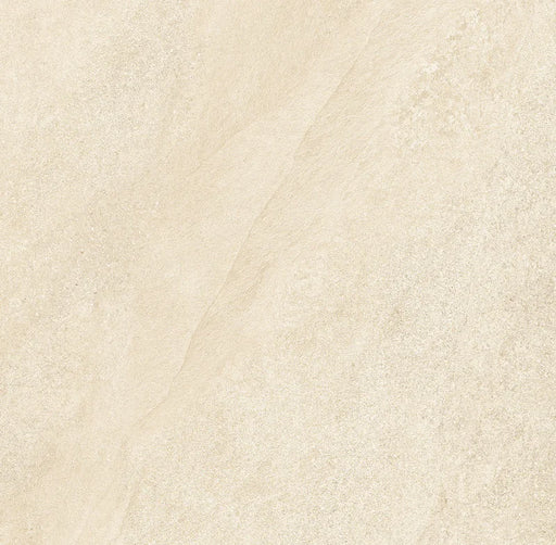 Piastrella ArkiStone Vanilla di Idea Ceramica in gres porcellanato effetto pietra 80x80 cm per pavimenti e rivestimenti contemporanei