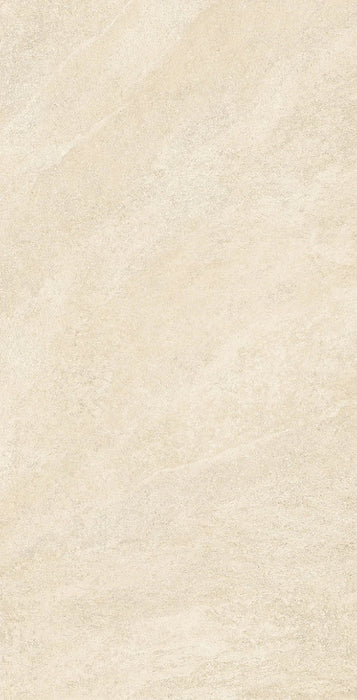 Piastrella ArkiStone Vanilla di Idea Ceramica in gres porcellanato effetto pietra 60x120 cm per pavimenti e rivestimenti contemporanei