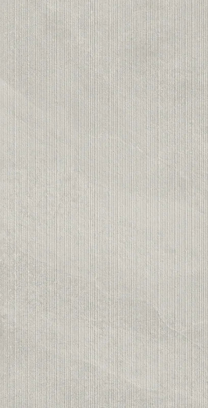 Piastrella ArkiStone Perla Strutturato di Idea Ceramica in gres porcellanato effetto pietra rigata 60x120 cm per rivestimenti contemporanei