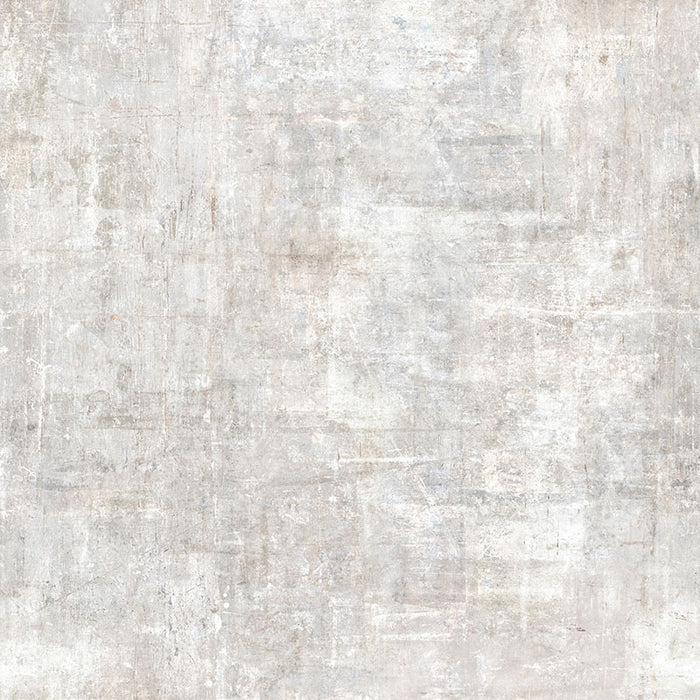 Piastrella per pavimento e rivestimento in gres porcellanato effetto cemento opaco 120x120 cm della collezione Murales, colore Ice di Ceramica Rondine.