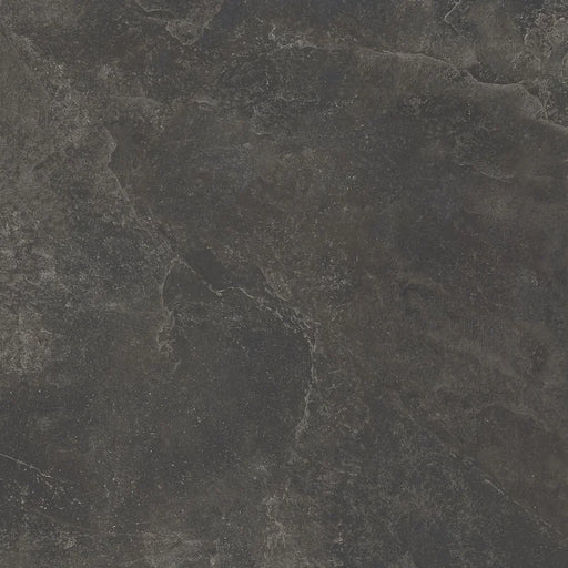 Piastrella Elea Carbon di Idea Ceramica in gres porcellanato effetto pietra e cemento 90x90 cm per pavimenti e rivestimenti contemporanei