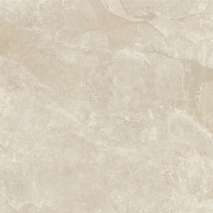 Piastrella Elea Beige grip R11 di Idea Ceramica in gres porcellanato effetto pietra e cemento 90x90 cm per pavimenti e rivestimenti esterni contemporanei