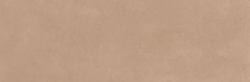 Piastrella per rivestimento bagno in bicottura pasta bianca effetto tinta unita della collezione Pictura di Idea Ceramica, formato 33x100 cm, colore Argilla