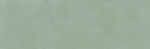 Piastrella per rivestimento bagno in bicottura pasta bianca effetto tinta unita della collezione Pictura di Idea Ceramica, formato 33x100 cm, colore Salvia