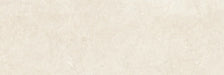 Piastrella per rivestimenti in bicottura pasta bianca effetto pietra della collezione Indira di Idea Ceramica, formato 33x100 cm, colore Cream