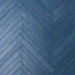 Piastrella per pavimento e rivestimento interno in gres porcellanato effetto mattoncino della collezione Iridescent di Ceramica Rondine, formato 4.8x45 cm, colore Blue