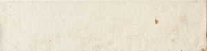 Dettaglio Piastrella da rivestimento in gres porcellanato serie Miniature Fregio di Marca Corona, effetto mattoncino, formato 6x24, Colore Bianco Naturale