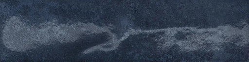 Dettaglio Piastrella da rivestimento in gres porcellanato serie Miniature Soda di Marca Corona, effetto mattoncino vintage, formato 6x24 cm, Colore Blu Galassia