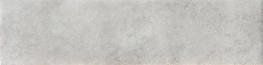 Dettaglio Piastrella da rivestimento in gres porcellanato serie Miniature Fuoco di Marca Corona, effetto mattoncino e metallo ossidato, formato 6x24 cm, Colore Bianco Argeteo