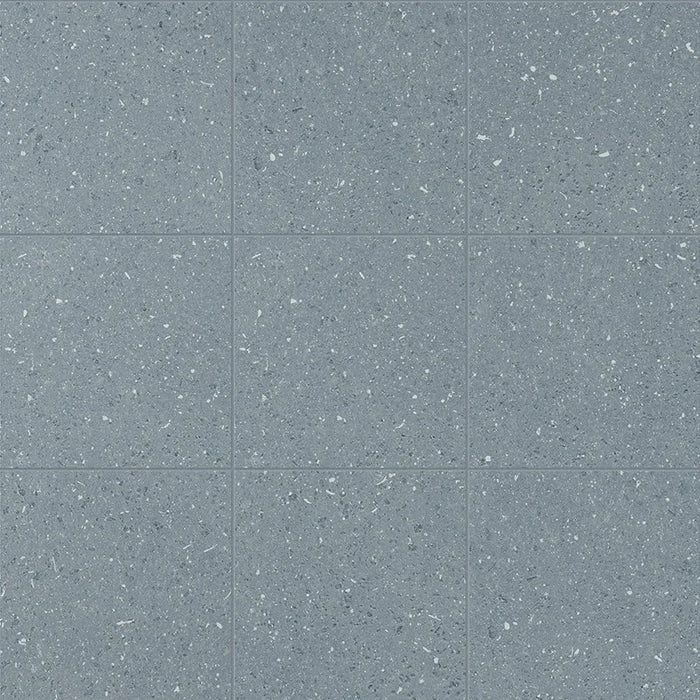 Dettaglio Piastrella da pavimento e rivestimento in gres porcellanato serie Terrasale di Marca Corona, effetto graniglia, opaco, formato 20x20 cm, Colore Sorgente