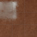 Dettaglio Piastrella da pavimento e rivestimento in gres porcellanato serie Terrasale di Marca Corona, effetto graniglia, lucido, formato 20x20 cm, Colore Rosso Lacca