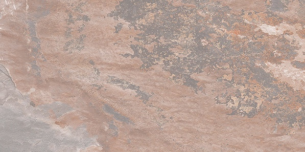 Dettaglio piastrella in gres porcellanato effetto pietra. Midlake di ceramiche keope 22x45 colore Ardesia per esterni, outdoor