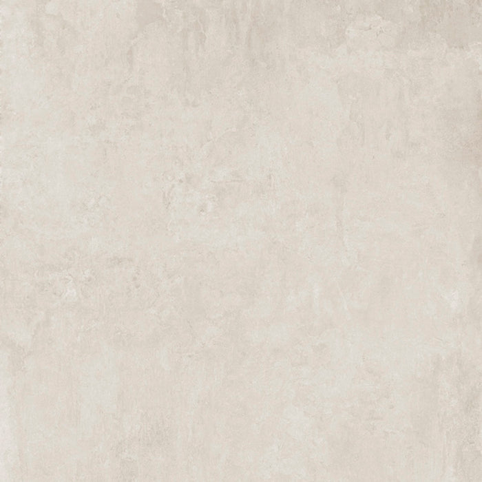 Dettaglio piastrella in gres porcellanato effetto cemento. ikon di ceramiche keope 120x120 colore White